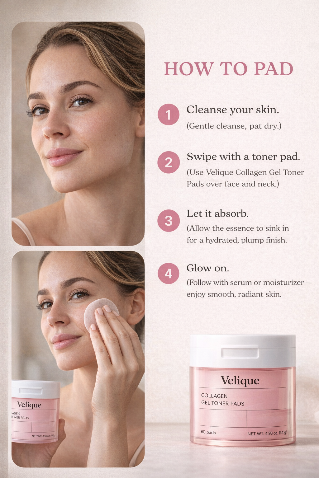 Collagen Toner Pads